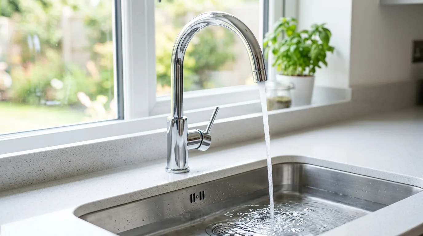 Local Plumbing Master Pros same day plumber fixing a faucet in Sanford, TX